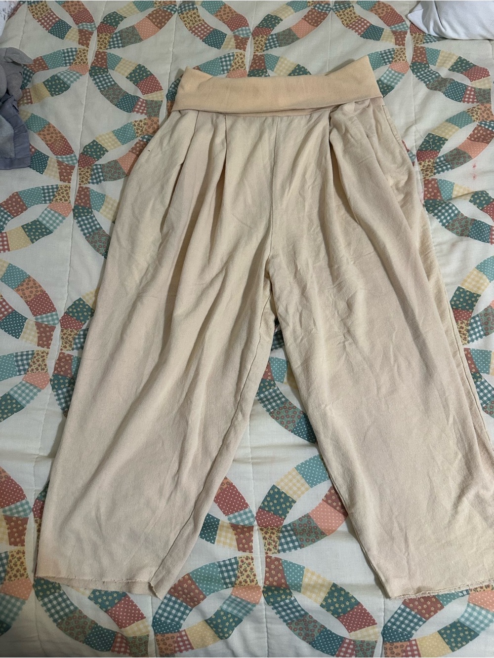 Women’s yellow Wide-Leg Blend Pants